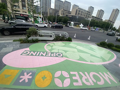 常州車位劃線-萬科理想城大盤提升劃線工程! 常州車位劃線-萬科理想城大盤提升劃線工程!